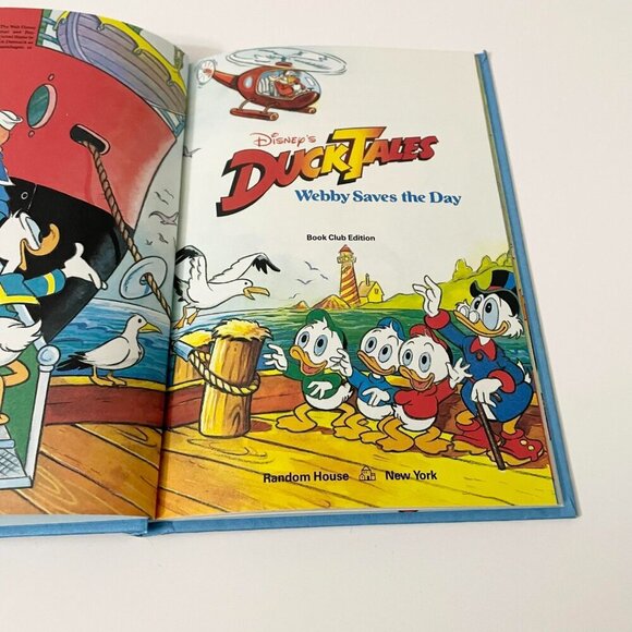 Vintage Walt Disney Books Duck Tales and Donald Ducks Tallest Tale - Picture 14 of 16